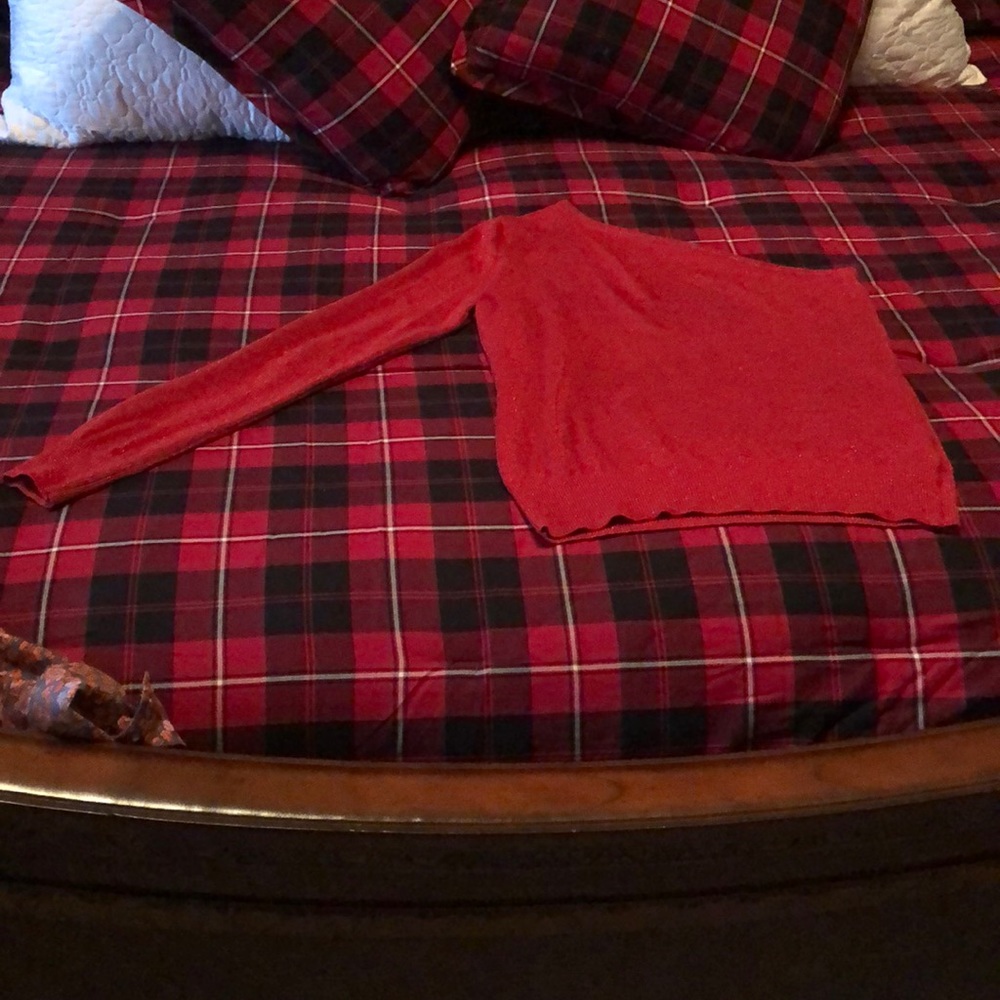 Michael Kors off the should blouse